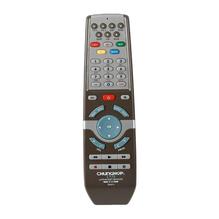 Chunghop E772 Multi-function Learning TV Remote Control - MRSLM