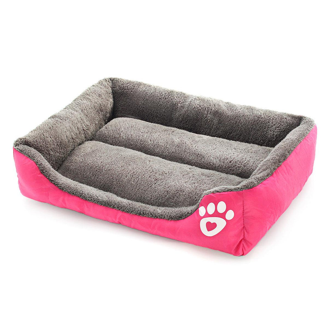 110x85x19cm Soft Dog Cat Bed Puppy Cushion House Pet Warm Kennel Mat Blanket - MRSLM