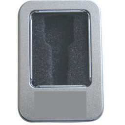 The supply of tin metal key U disk laser logo custom gift USB key flash memory bank - MRSLM