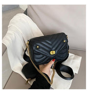 small square chain messenger bag, view 6 - MRSLM