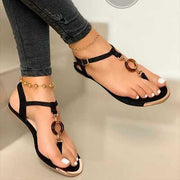 women's flat casual flip flop sandals - MRSLM