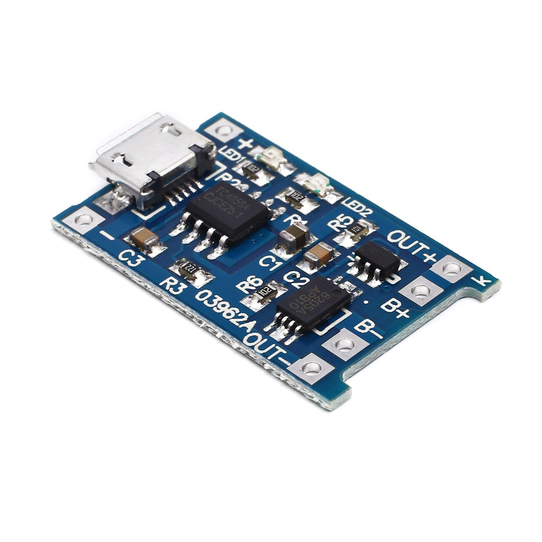 Lithium battery charging and protection integrated board (Blue) - MRSLM