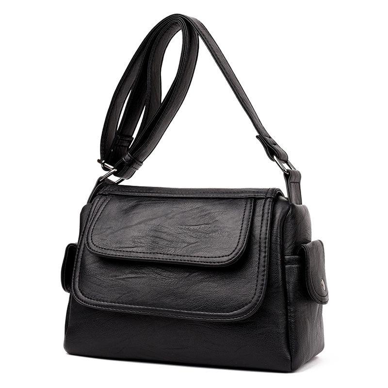 HOT Leather Bags Handbags Women Famous Brands Women Messenger shoulder crossbody Bag High Quality Handbags Sac A Main Femme - MRSLM