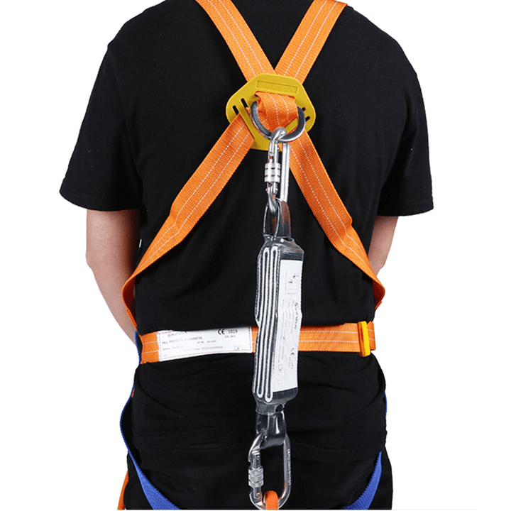 XINDA Outdoor Rock Climbing High Altitude Five Points Protection Anti-Fall Belt Safety Gear - MRSLM