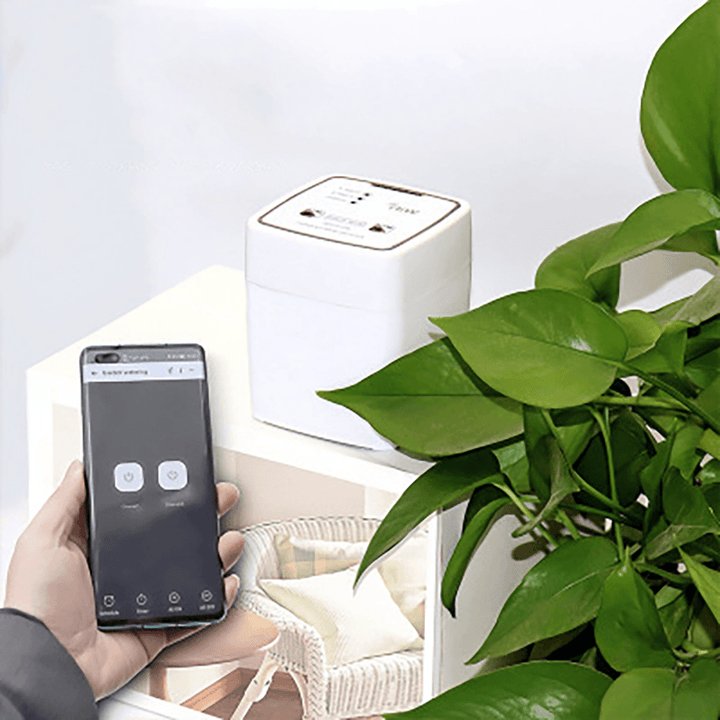 Timing Controller Horticultural Drip Irrigation of Wifi Intelligent Flower Watering Device for Garden Water Timers - MRSLM