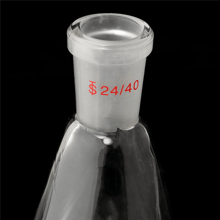 1000Ml,24/40,Glass Erlenmeyer Flask,1L,Conical Bottle,Lab Chemistry Glassware - MRSLM