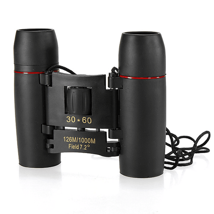 Ipree® 30X60 Folding Binocular HD Red Coated Film Lens Telescope Low Light Level Night Vision 126M/1000M - MRSLM