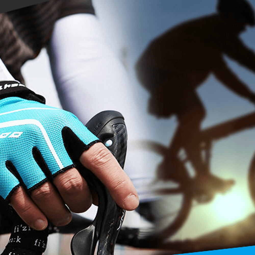 Summer Half Finger Gloves Shock-Absorbing Wet-Draining for Outdoor Cycling - MRSLM