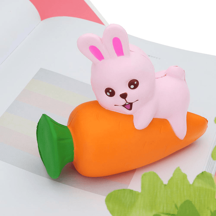Rabbit Squishy 13*11.5*5 CM Slow Rising with Packaging Collection Gift Soft Toy - MRSLM