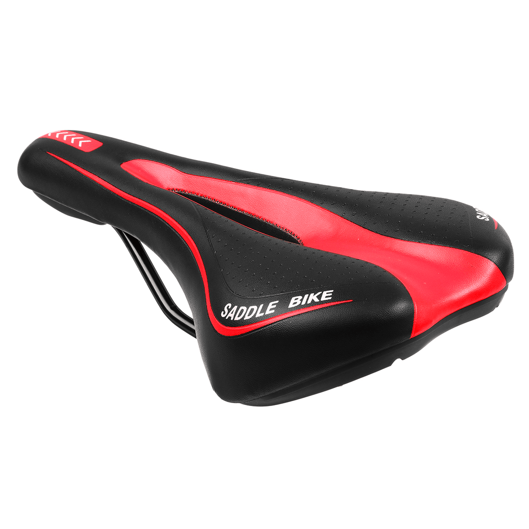 Comfortable Bike Saddle Seat-Gel Waterproof Bicycle Saddle with Central Relief Zone and Ergonomics Design for Mountain Bikes,Road Bikes - MRSLM