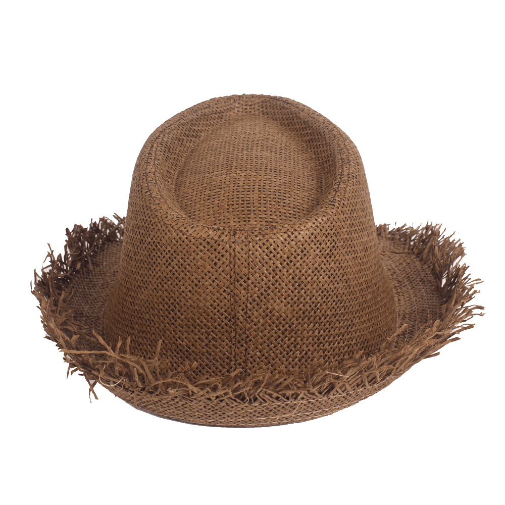 Top Men'S Old Top Hats Straw Hats Summer Sun - MRSLM