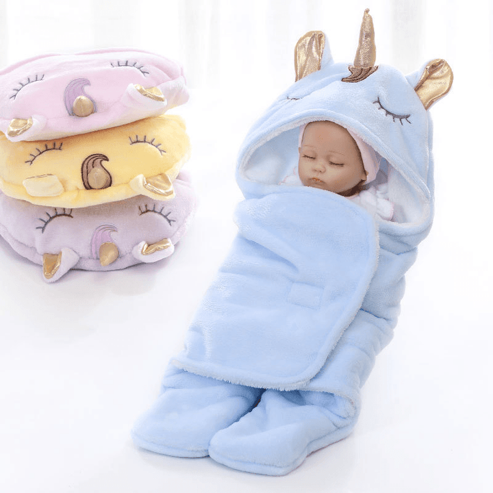Unicorn Baby Holding Blanket - MRSLM
