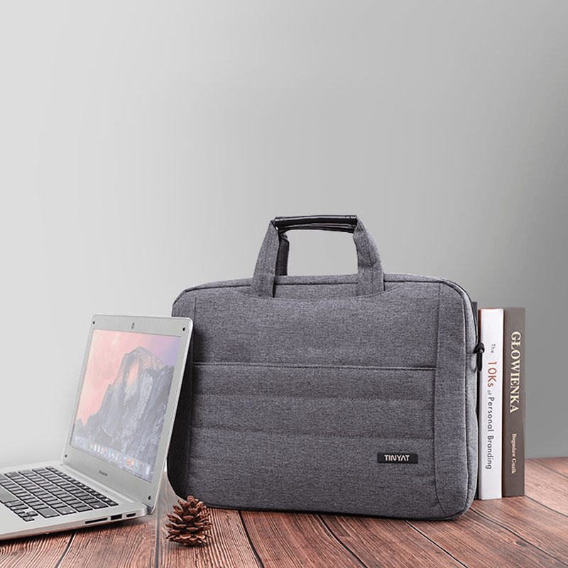 Men Fashion Business Bag Multifunctional Bag Computer Bag Handbag Shoulder Bag - MRSLM