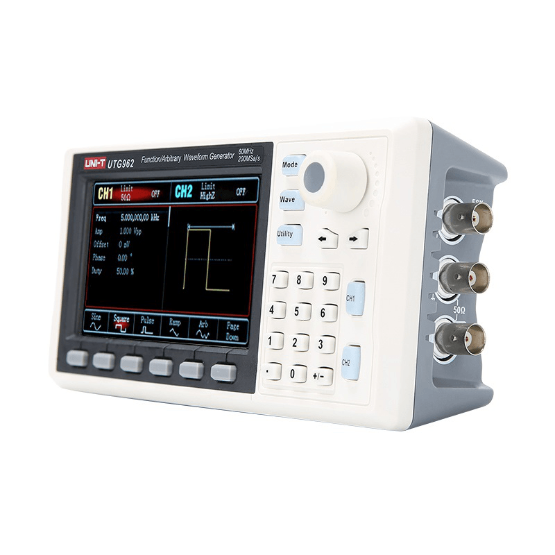 UNI-T UTG932 UTG962 Function Arbitrary Waveform Generator Signal Source Dual Channel 200Ms/S 14Bits Frequency Meter 30Mhz 60Mhz - MRSLM