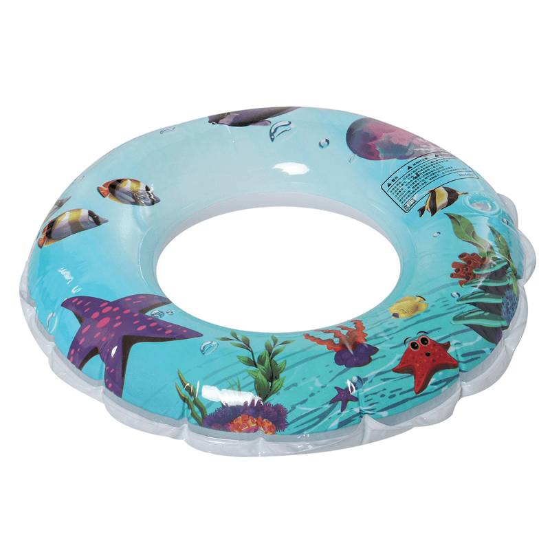 130Cm Children Swimming Pool Bathing Tub Baby Toddler Paddling Inflatable Swimming Pool with Swimming Ring and Ball - MRSLM