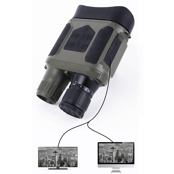 LUXUN NV4008 Night Vision Telescope 3.5-7X LCD Screen Photos Video Recording Hunting Camera Outdoor Camping Travel Hunting - MRSLM