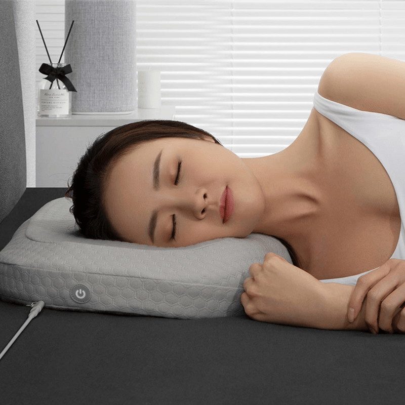 LERAVAN Massage Pillow USB Charging APP Control Memory Foam Smart Massage Cushion - MRSLM