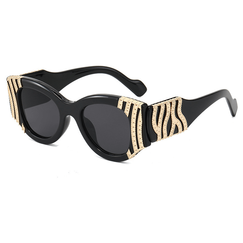 Net Red Sunglasses Female Ins Trend Fashion Sunglasses Female Leopard Glasses - MRSLM