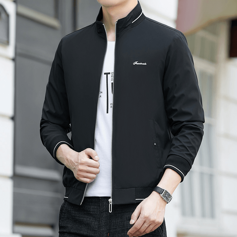 Korean Style Jacket Tooling Casual plus Size Men'S Clothing - MRSLM