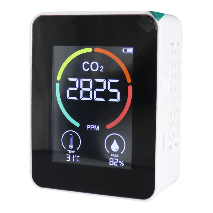 3 in 1 Portable Semiconductor Carbon Dioxide Detector for Air Quality Temperature and Humidity Detection - MRSLM