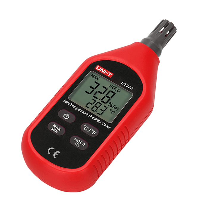 UNI-T UT333 Mini LCD Digital Thermometer Hygrometer Air Temperature and Humidity Meter Moisture Meter - MRSLM