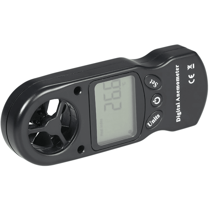 3 in 1 Handheld Digital Anemometer Wind Speed Meter Thermometer Hyprometer - MRSLM