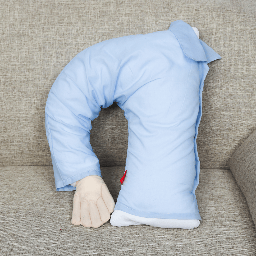 Home Soft U-Shape Boy Friend Arm Pillow Sleeping Bed Hug Washable Cushion Gift - MRSLM