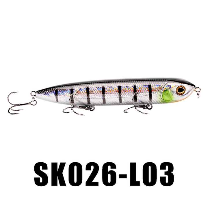 Seaknight SK026 Pencil 1PC 26G 128Mm Fishing Lure Topwater Artrificial Bait Hard Fishing Lure - MRSLM