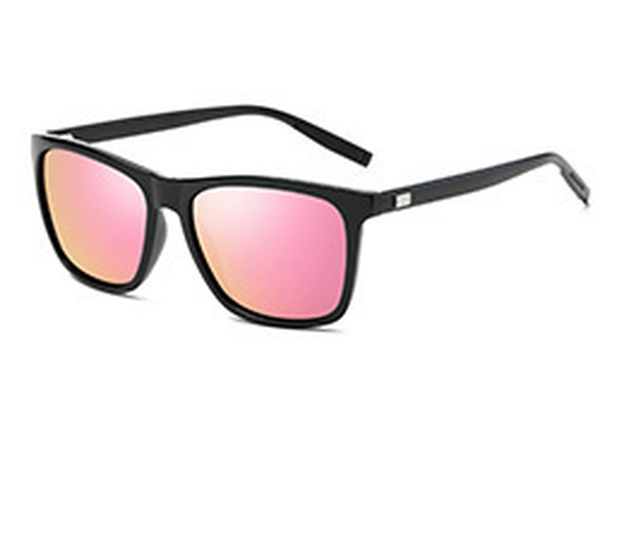 Aluminum Magnesium Square Colorful Polarized Sunglasses - MRSLM