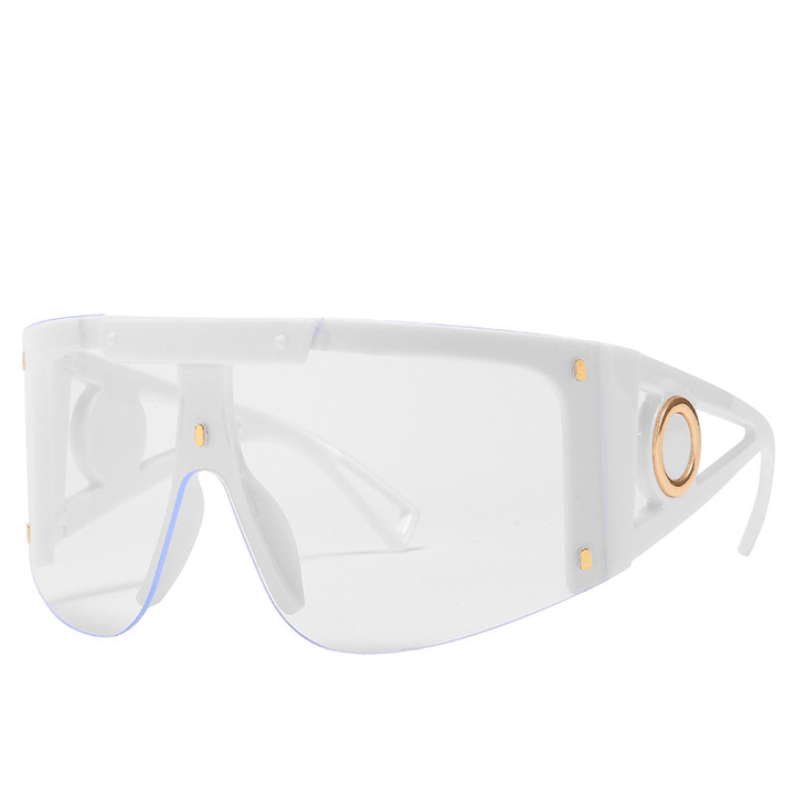 Oversized Luxury Goggle Sunglasses Men Women Fashion Shades UV400 Vintage Glasses - MRSLM