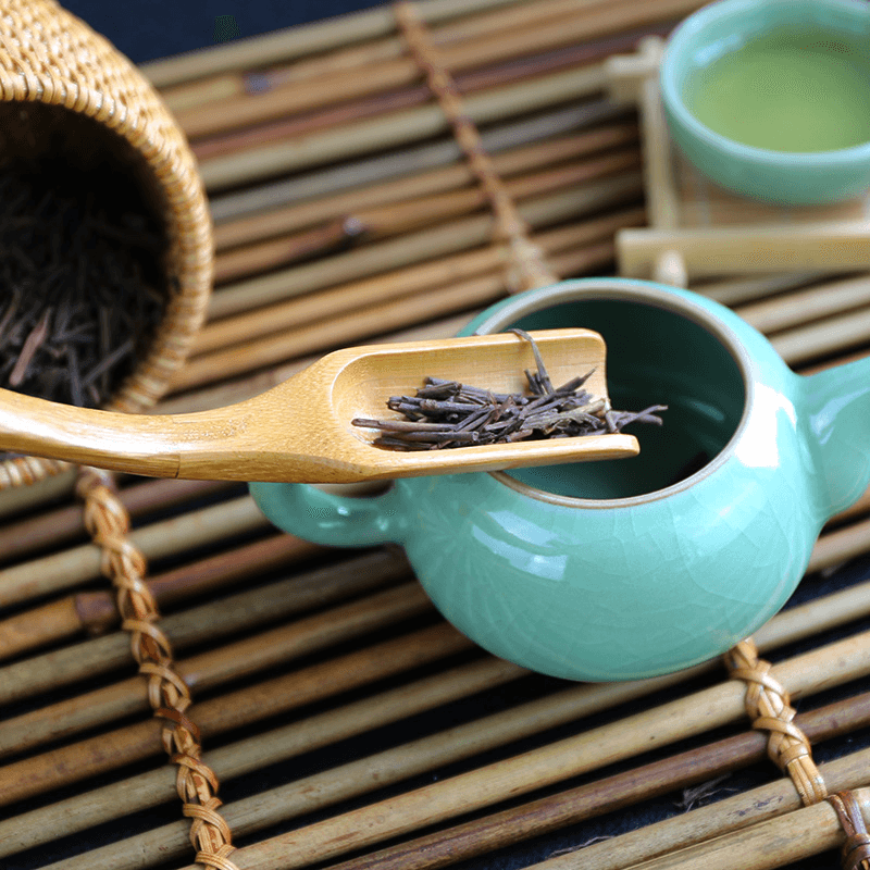 Bamboo Tea Spoon Curved Tea Spoon Tea Leaves Measurement Kungfu Tea Acessaries - MRSLM