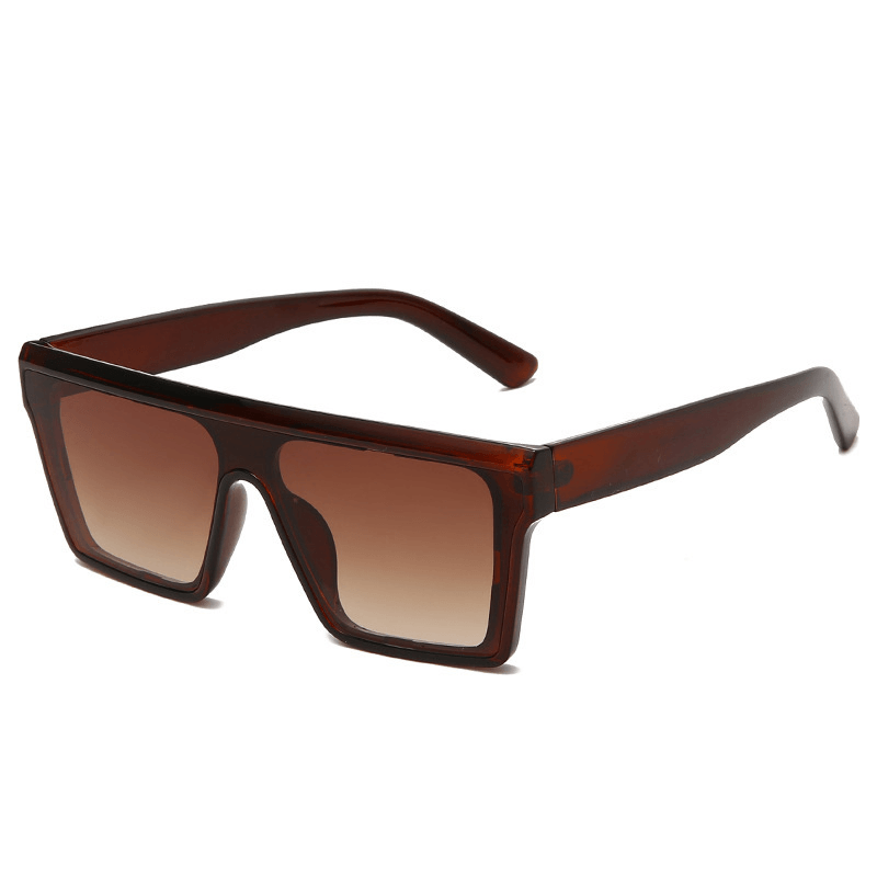 Square Fashion Sunglasses Gradient Catwalk Outdoor Trend Sunglasses - MRSLM