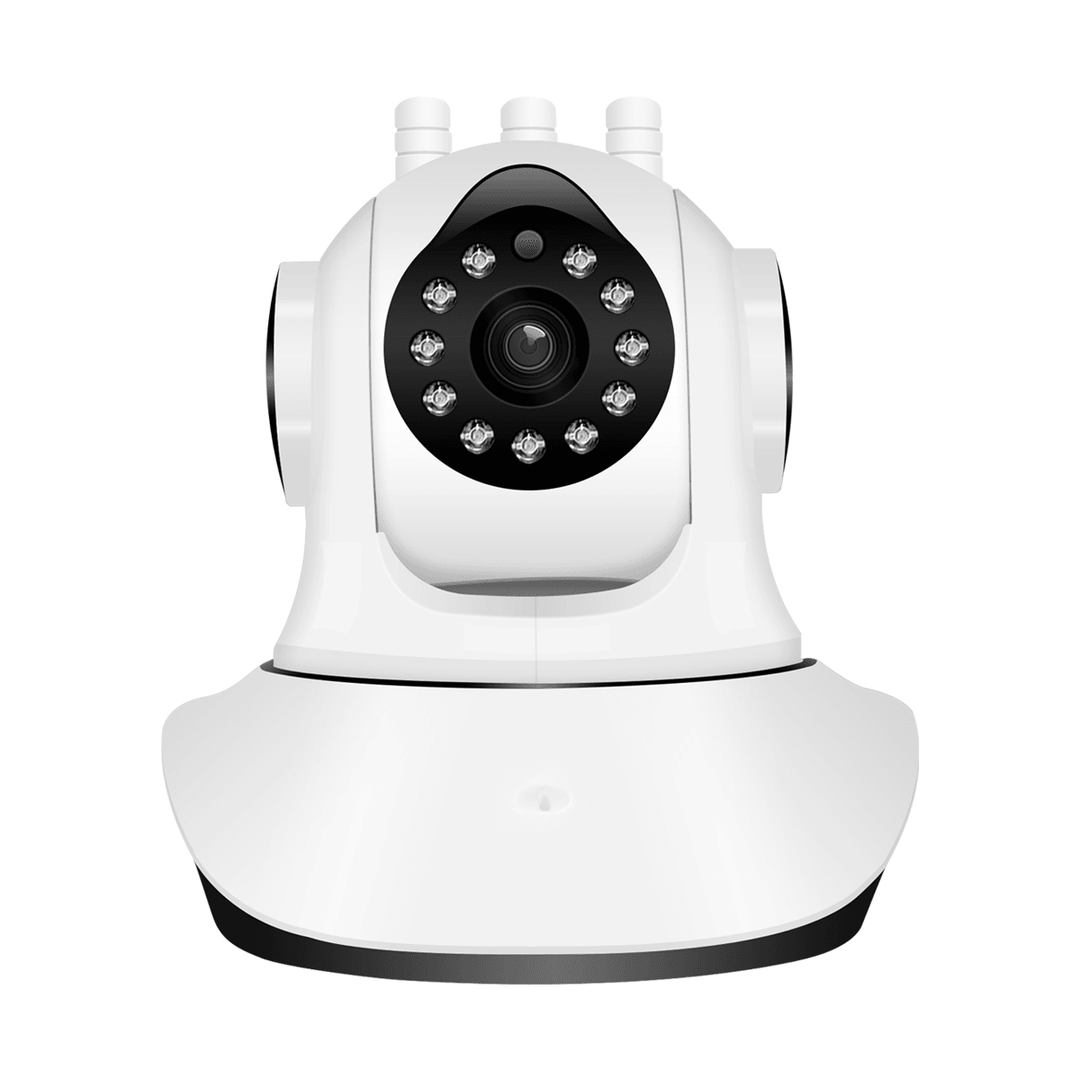 Jooan C6C HD 1080P WIFI IP Camera 11 LED PT 360° Built-In Antenna IP Camera Moving Detection Two-Way Audio Baby Monitors - MRSLM