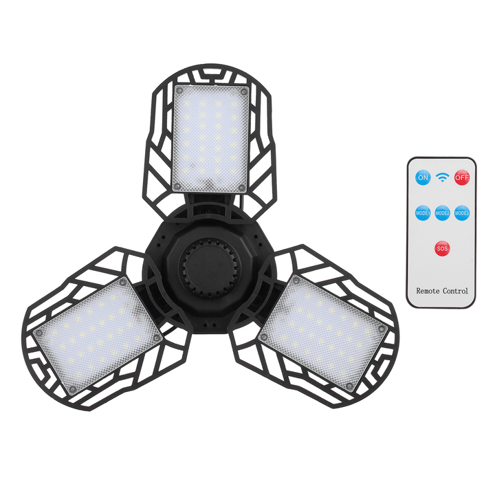 XANES® 120W Remote Control Solar Camping Light 5-Modes USB Charging Waterproof LED Light Outdoor Foldable Emergency Lamp - MRSLM