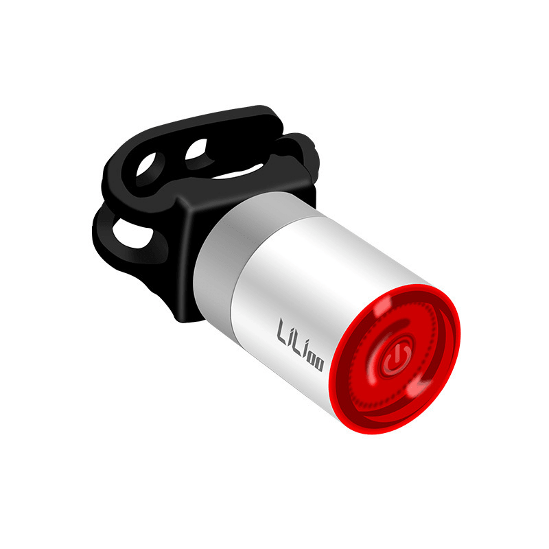 XANES® Bicycle Smart Brake Tail Lights Multiple Lighting Modes USB Charging LED Warning Lamp Flash Tail Rear Bike Lights - MRSLM