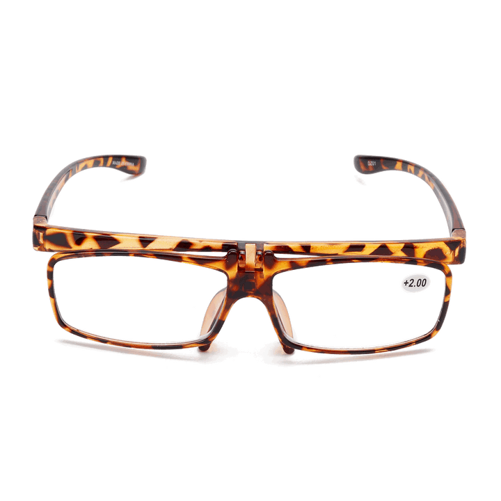 Men Women Multipurpose Clamshell HD Anti-Uv Reading Glasses - MRSLM