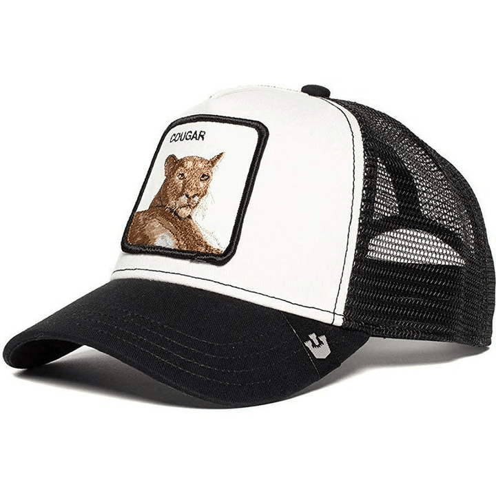 Animal Embroidered Baseball Cap - Fashionable and Unique - MRSLM