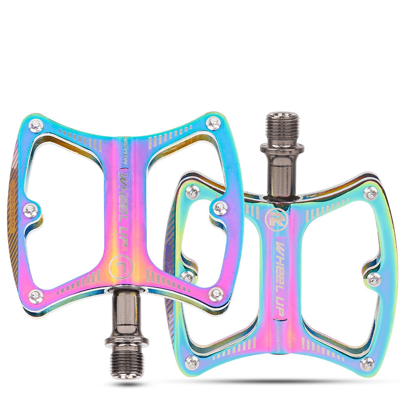 WHEEL up Bicycle Pedals Aluminum Alloy Cycling Pedals Mountain Bike Riding Equipment Accessories - MRSLM