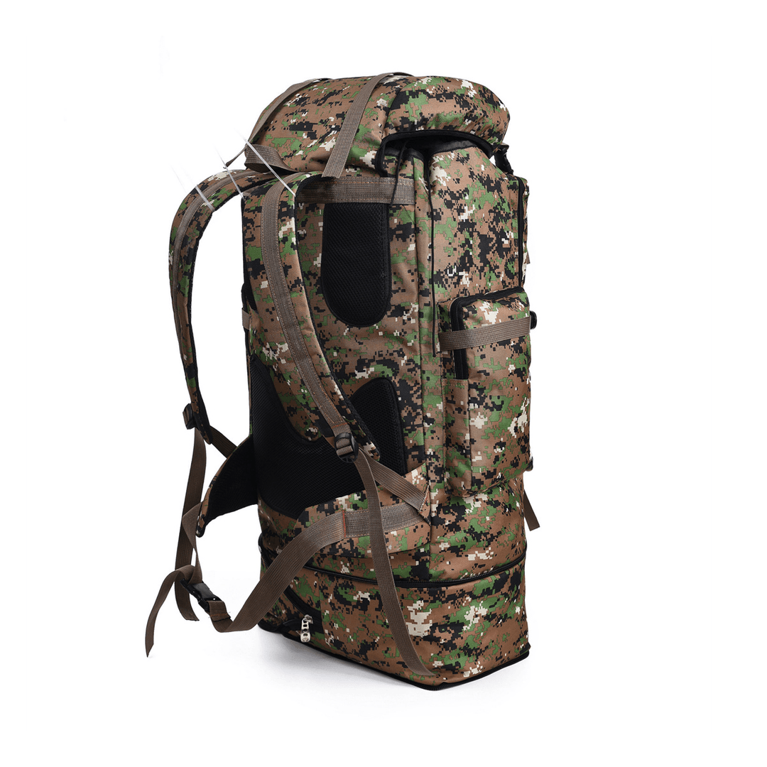 90-100L Military Tactical Backpack Waterproof Molle Climbing Bag Outdoor Trekking Camping - MRSLM