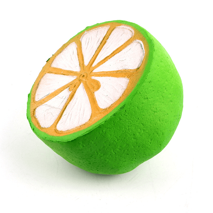 Sanqi Elan Squishy Jumbo Lemon 11Cm Slow Rising Original Packaging Fruit Collection Decor Gift Toy - MRSLM