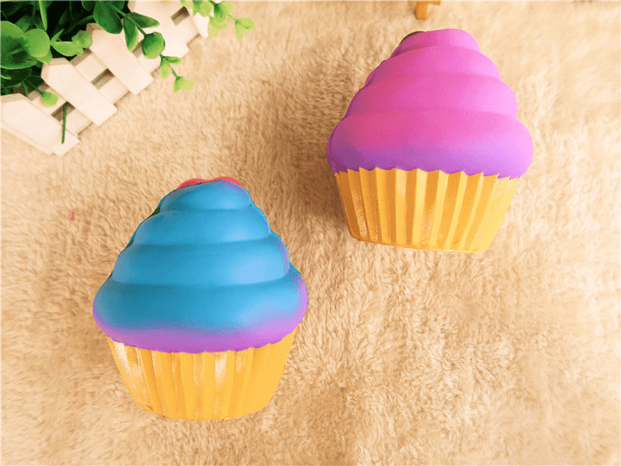 Ice Cream Squishy Big Cup Cake 12CM Cute Jumbo Gift Collection with Packaging - MRSLM