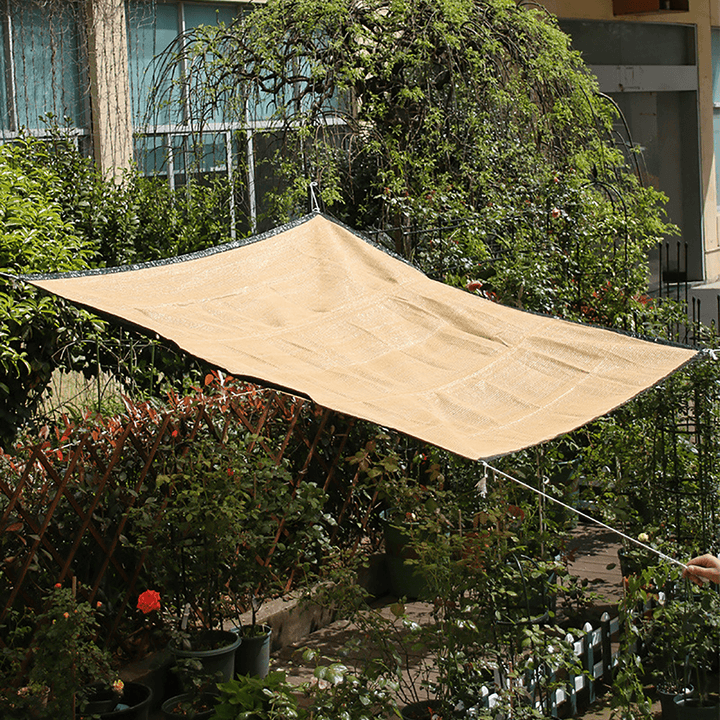 Garden Sand Sun Shade Sail Cloth Mesh Awning Shadecloth Canopy Outdoor HDPE 90% Sunshade Net - MRSLM