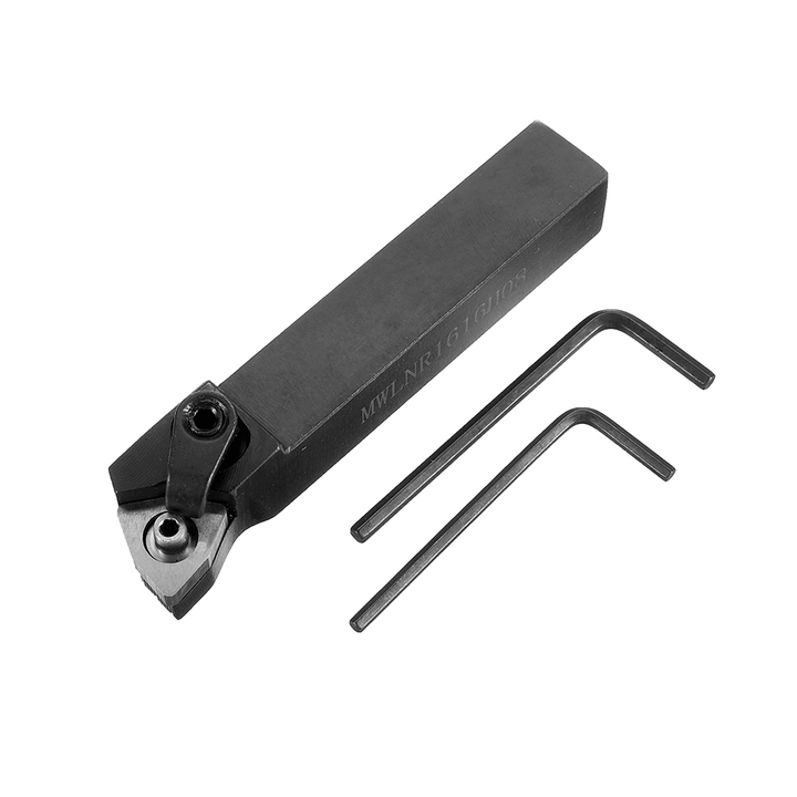 MACHIFIT MWLNR1616H08 Lathe Turning Tool Holder with 2Pcs Wrench for WNMG0804 Insert - MRSLM