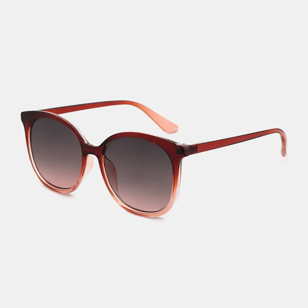 Unisex PC Full Frame Tinted Lens UV Protection Fashion Sunglasses - MRSLM