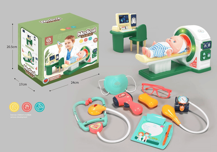 Play House Girl Simulation Children'S Medical Stethoscope - MRSLM