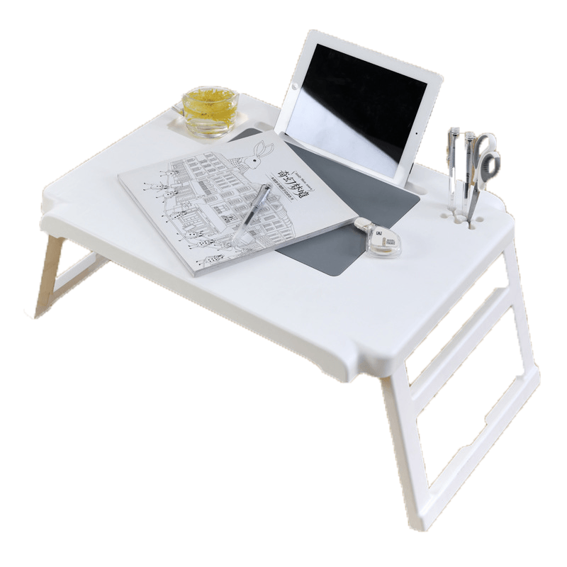 LN Plastic Mini Table Foldable Laptop Desk Bed Lazy Table Student Dormitory Desk Writing Table - MRSLM