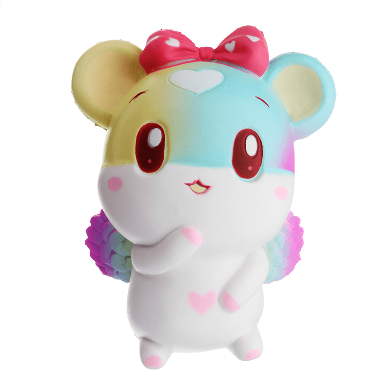 Taburasaa Mouse Squishy 12.5*15Cm Slow Rising with Packaging Collection Gift Soft Toy - MRSLM