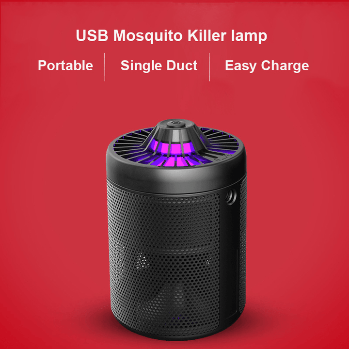 LM-707 USB Smart LED UV Mosquito Killer Trap Lamp Flies Killer Mosquito Repellent Catcher - MRSLM