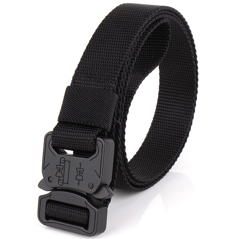 Hardened Tactical Belt Military Fan Style Outdoor Sports Inner Belt Casual Nylon Belt - MRSLM