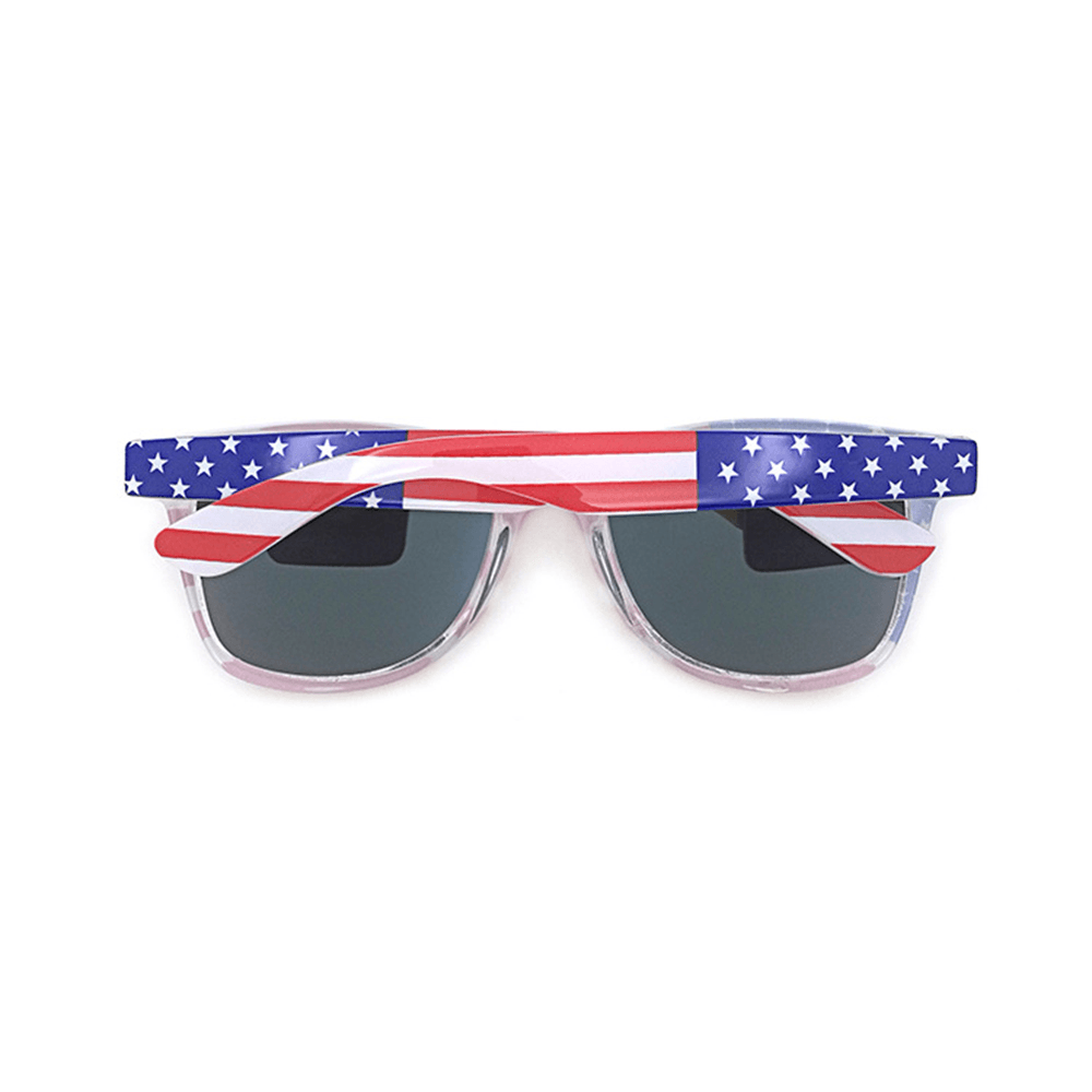Unisex Patriotic Polarspex Polarized 80'S Retro Trendy Stylish Sunglasses - MRSLM